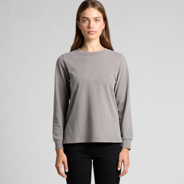 4083 Women's Heavy Faded L/S Tee Thumbnail